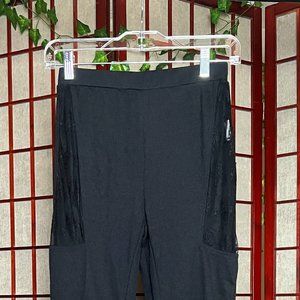 TIGHT SLACKS WITH LACE HIP GAPS